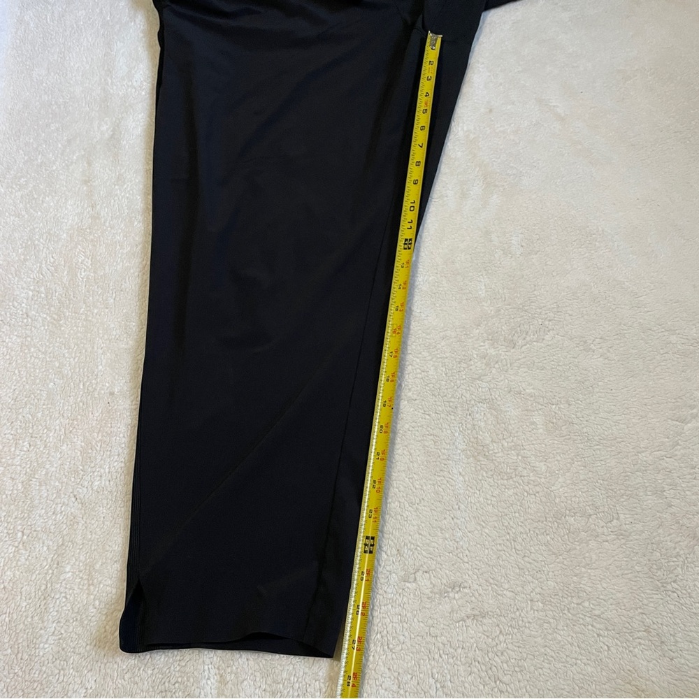 Athleta Black Brooklyn Mid Rise Pull On Ankle Pants Size 20 - Picture 11 of 11